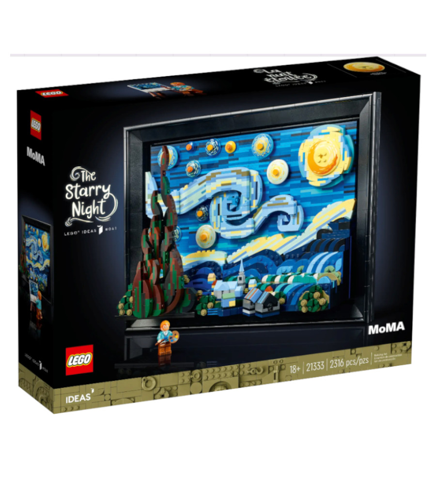 LEGO IDEAS 21333 Vincent van Gogh - Notte stellata lo
