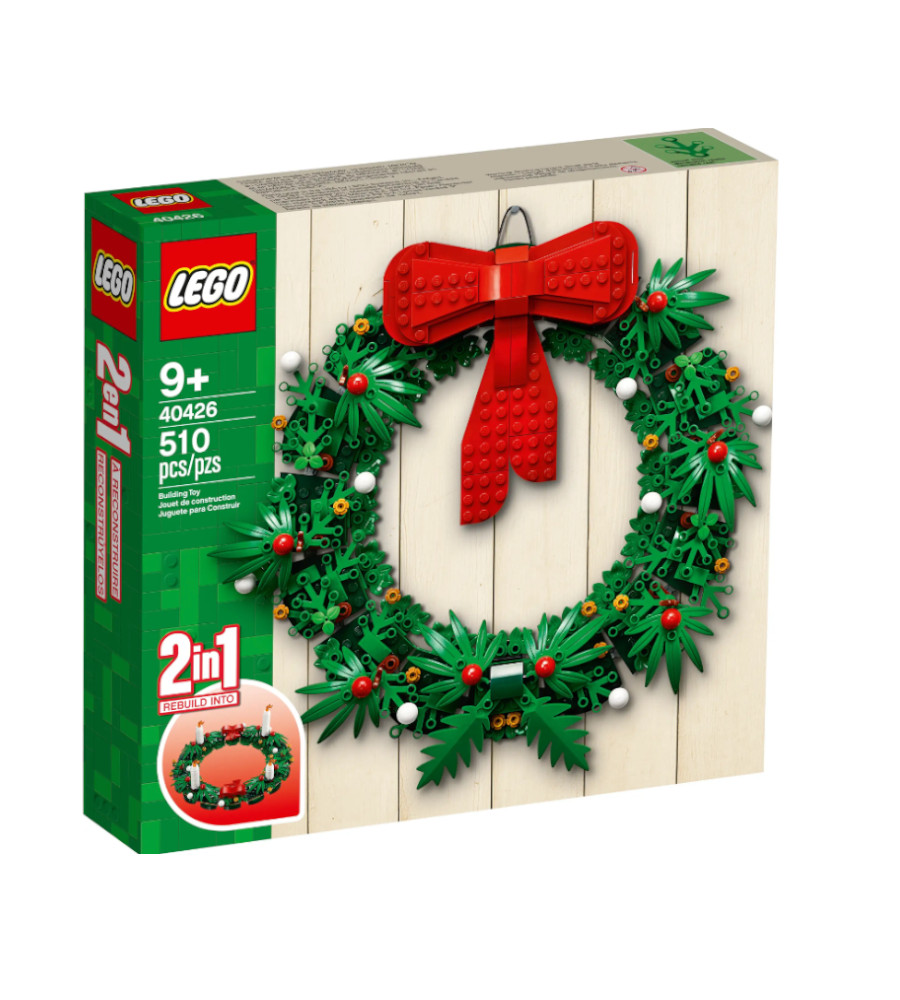 Lego 40426 Ghirlanda di Natale 2 in 1 - Nana's Toyland