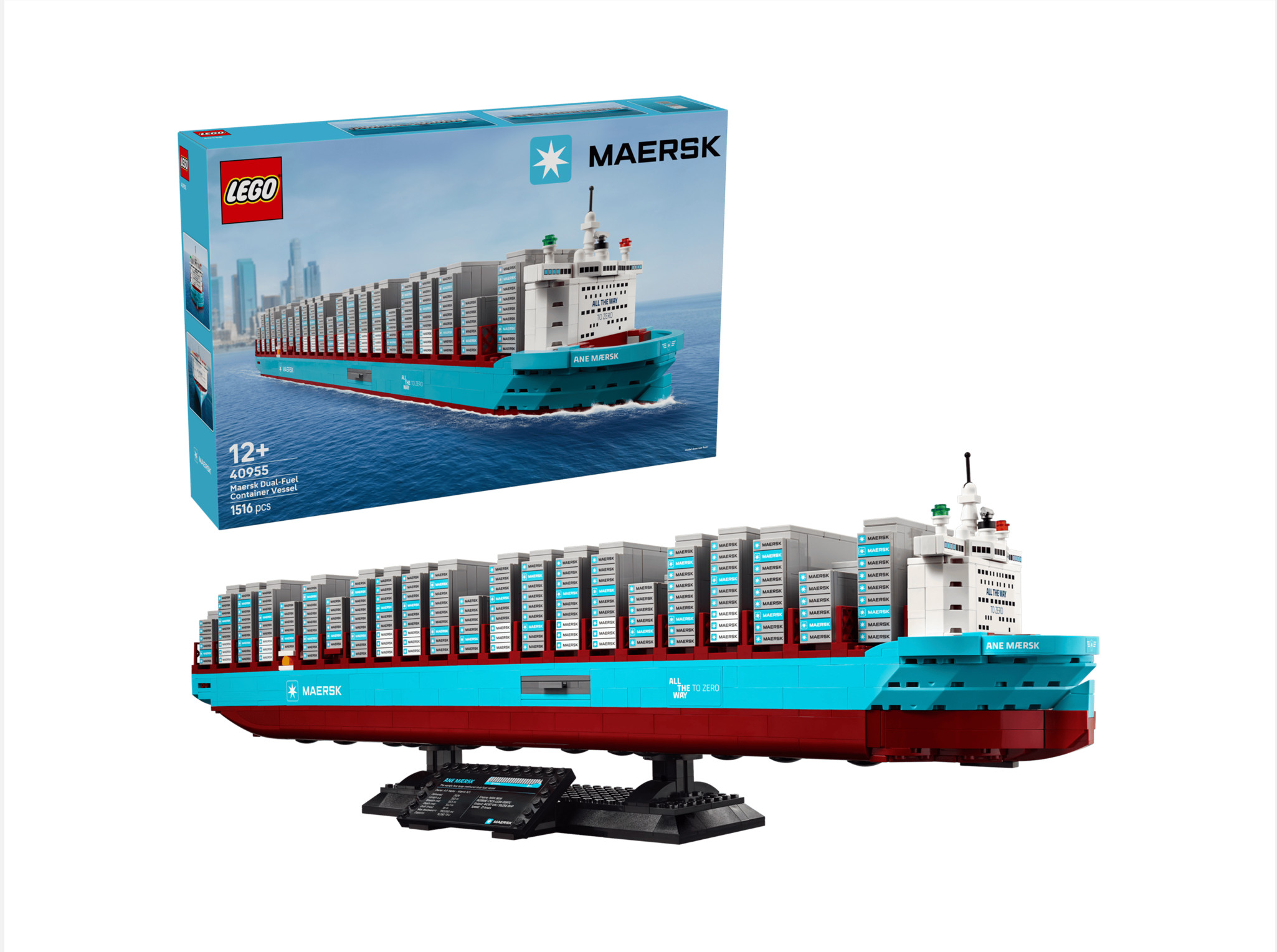 Lego 40955 - Nave Portacontainer Maersk Dual-Fuel