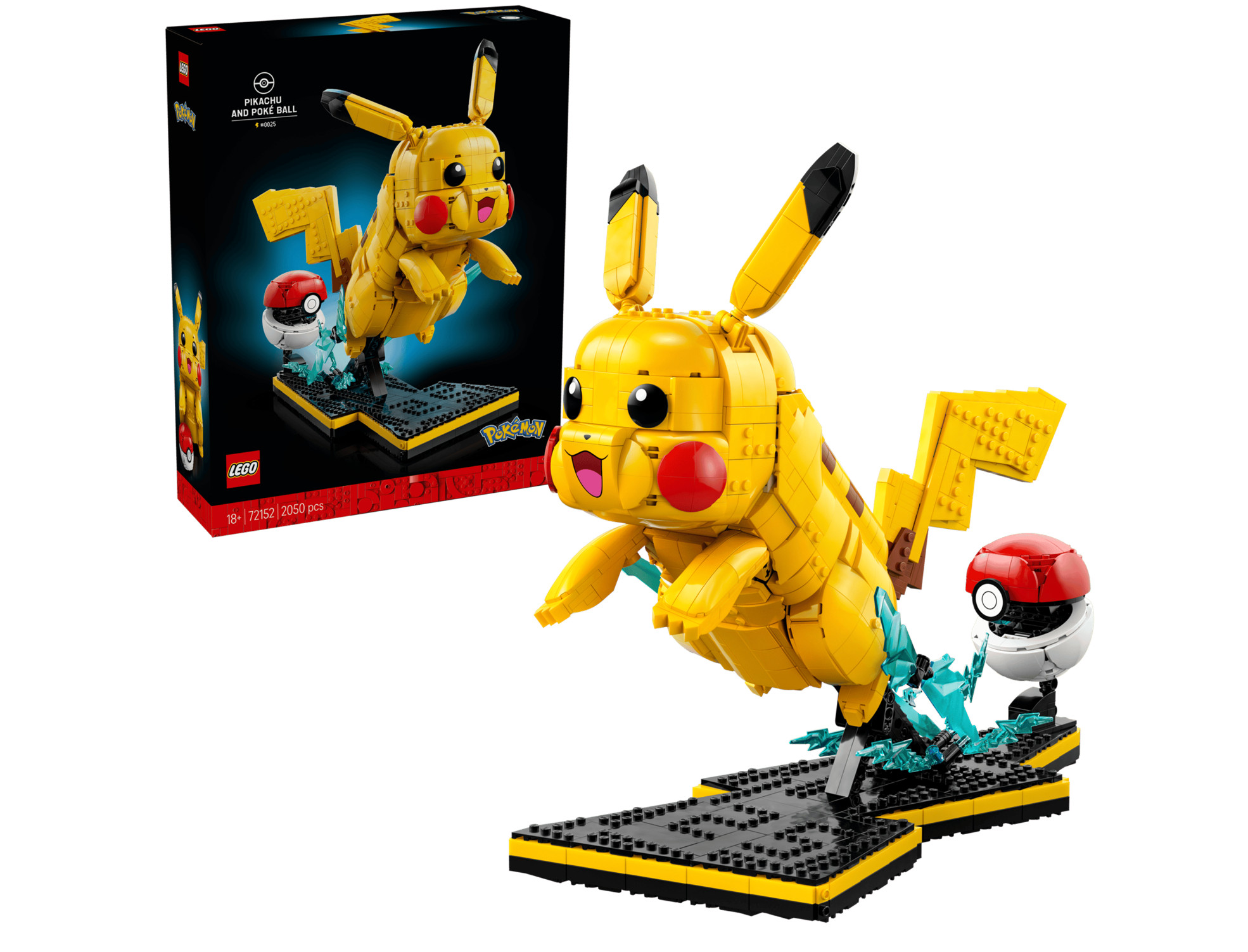 Lego 72152- Pikachu e Poké Ball